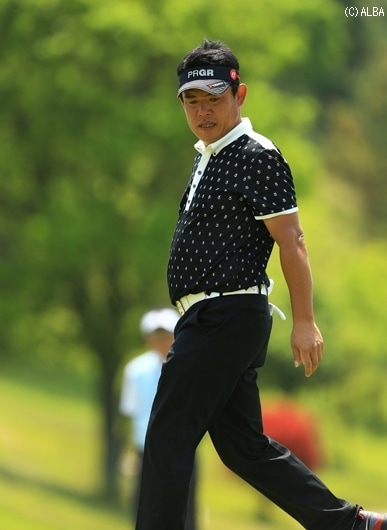 2日目には首位に立った平塚哲二（撮影：福田文平）