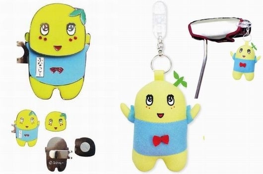 人気ものの“ふなっしー”がゴルフアイテムに!