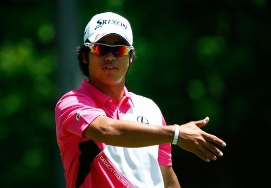 松山、4位タイで決勝ラウンドへ！(Photo by Sam Greenwood/Getty Images)