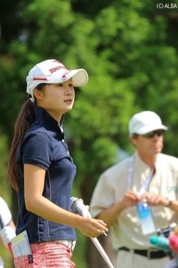 1打差の2位に浮上した森田遥!(撮影:ALBA)