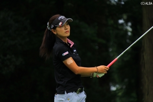 藤田は2位Tに浮上！4打差あるがまだ射程圏内！（撮影：ＡＬＢＡ）