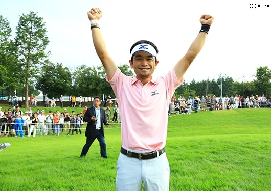 ツアー初優勝の竹谷は賞金ランクも一気に6位に！（撮影：福田文平）