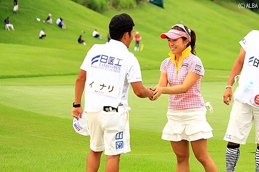 4位Tに食い込んだ堀奈津佳(撮影:ALBA)