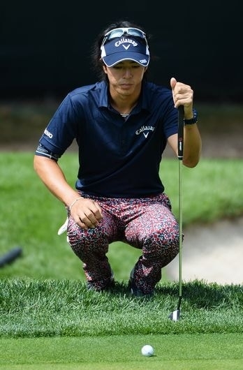 初日、パットが冴えた石川が好発進！(Photo by Ross Kinnaird/Getty Images)