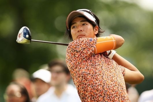 16位Tまで浮上した石川遼！(Photo by Darren Carroll/Getty Images)