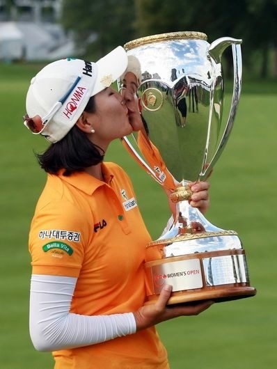完全優勝で今季初勝利を挙げたリュー・ソヨン (Photo by Dave SandfordGetty Images)