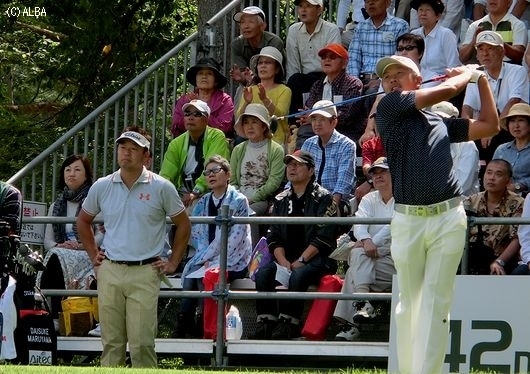 岩田寛、粘りのゴルフで3位Tで最終日へ！（撮影：ＡＬＢＡ）