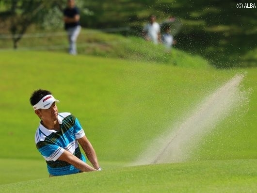 藤田寛之、2回戦を突破し準々決勝進出！（撮影：ＡＬＢＡ）