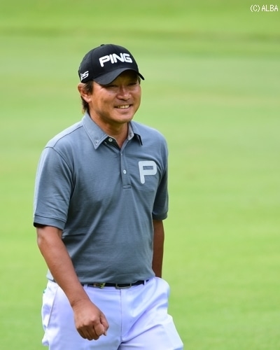 塚田好宣、首位と2打差の3位Tで最終日へ(撮影:上山敬太)