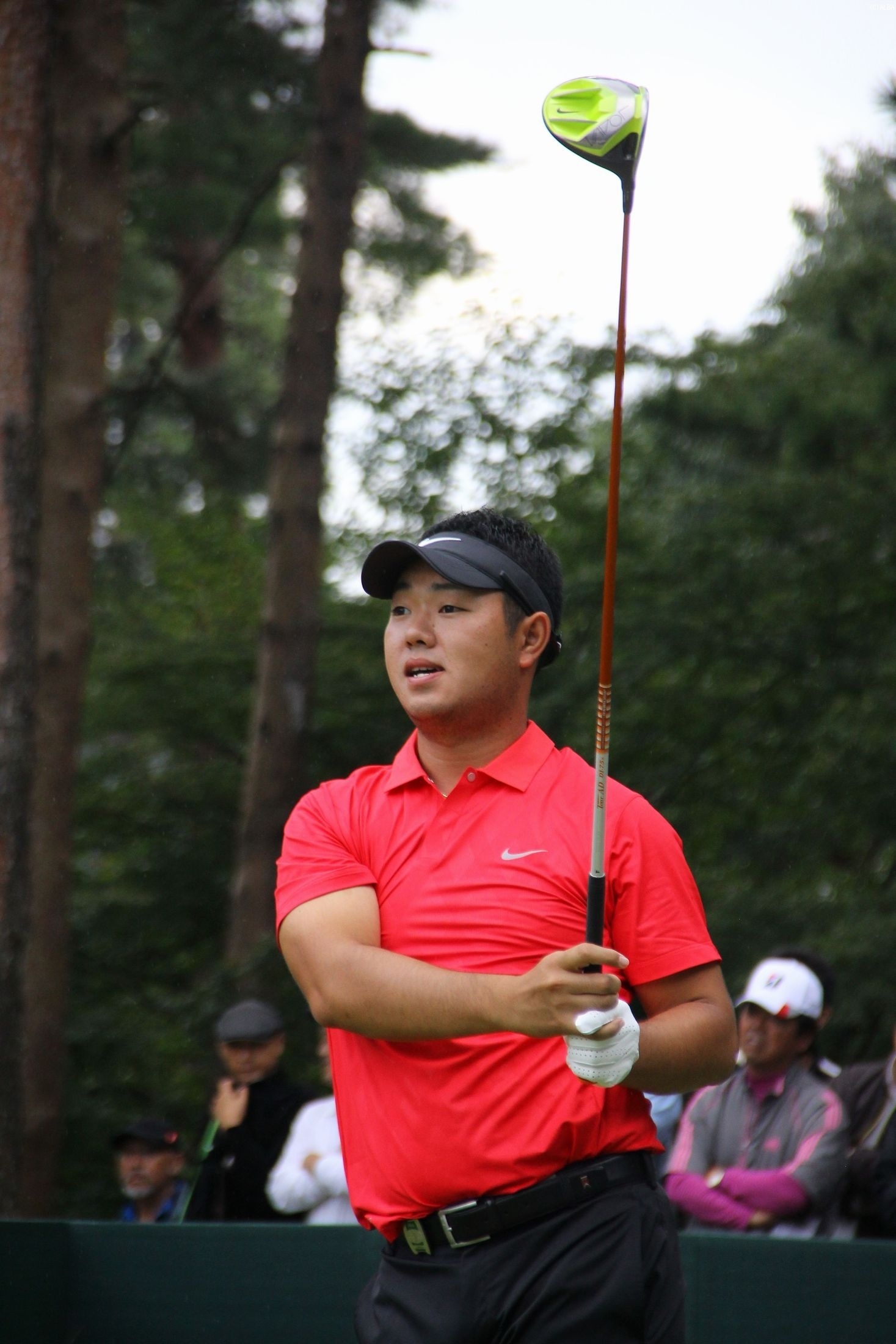 薗田はチャンスはあったが終盤で優勝争いから脱落（撮影：ＡＬＢＡ）
