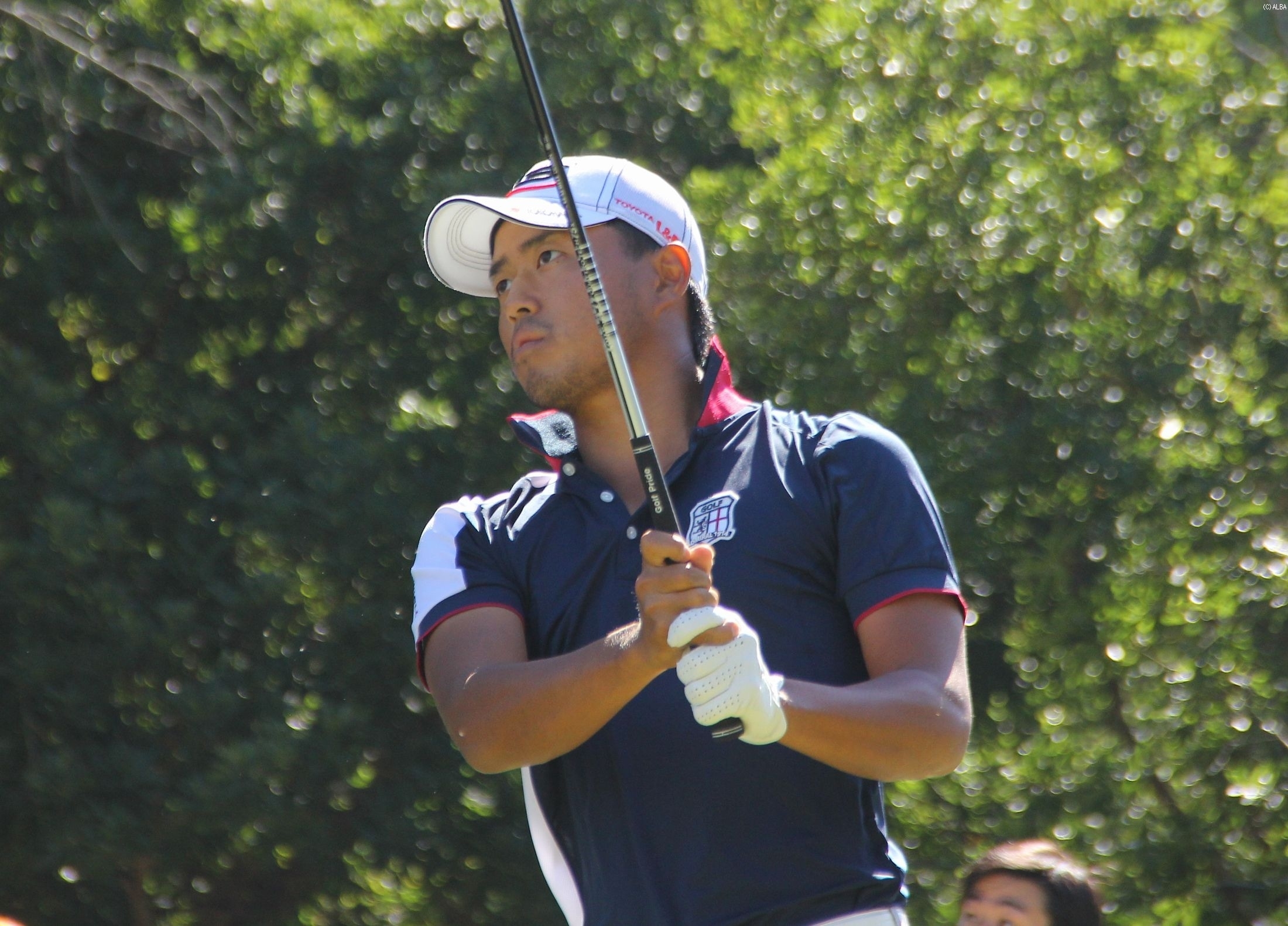 首位発進の小平、同組の池田から良いイメージを吸収！（撮影：ＡＬＢＡ）