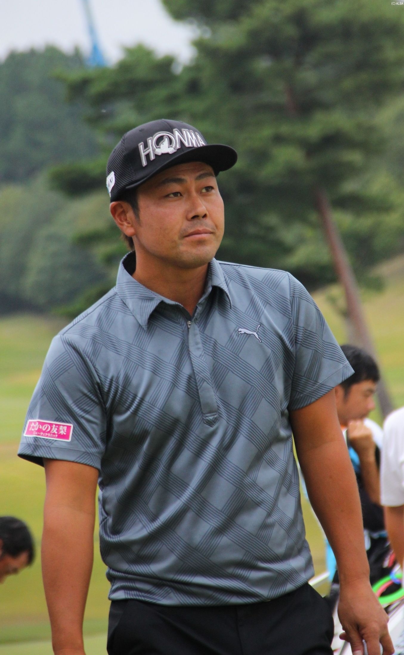 谷原秀人、10位前後を脱却できるか!(撮影:ALBA)