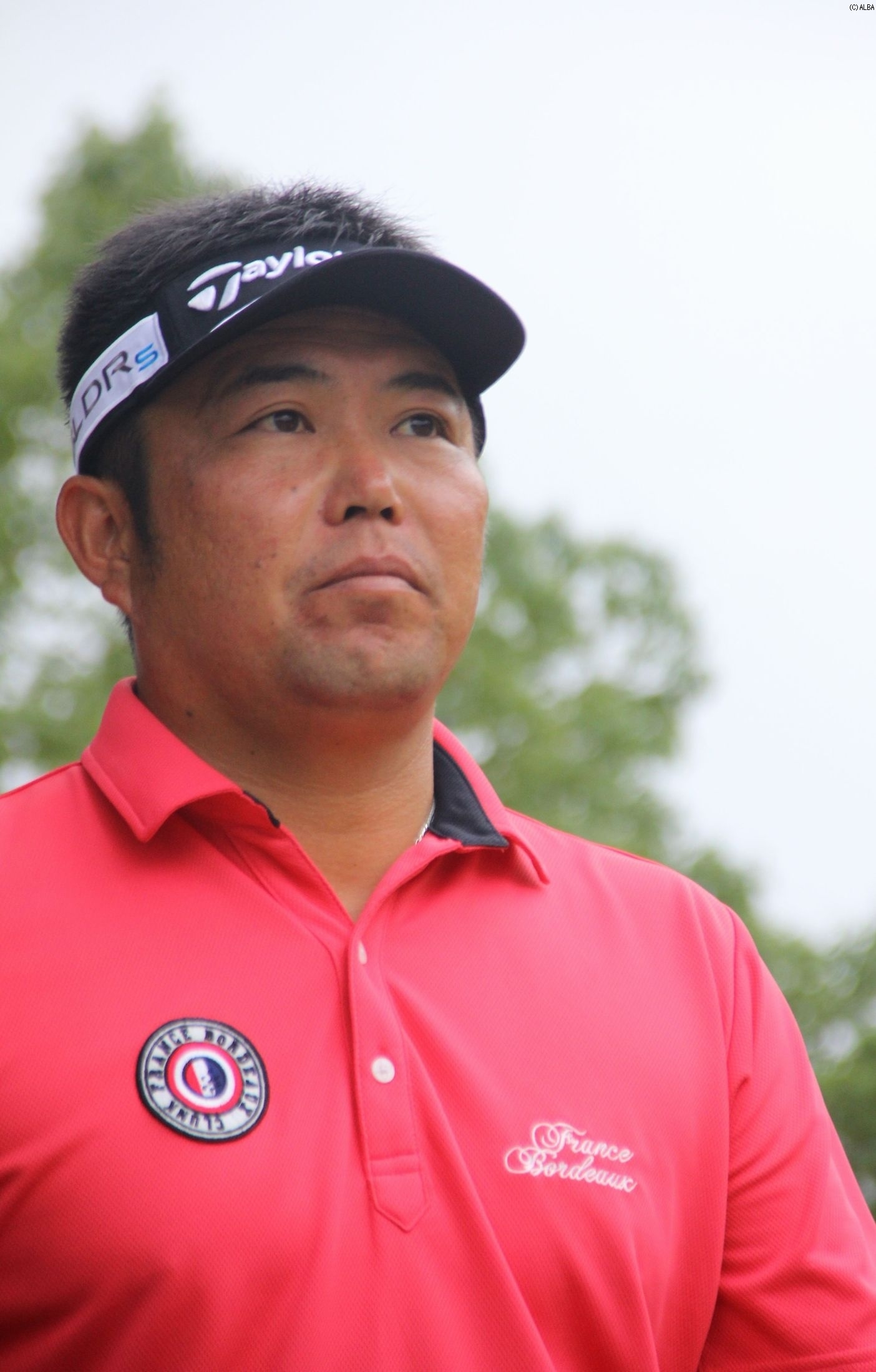 小田龍一が単独首位でハーフターン！（撮影：ＡＬＢＡ）