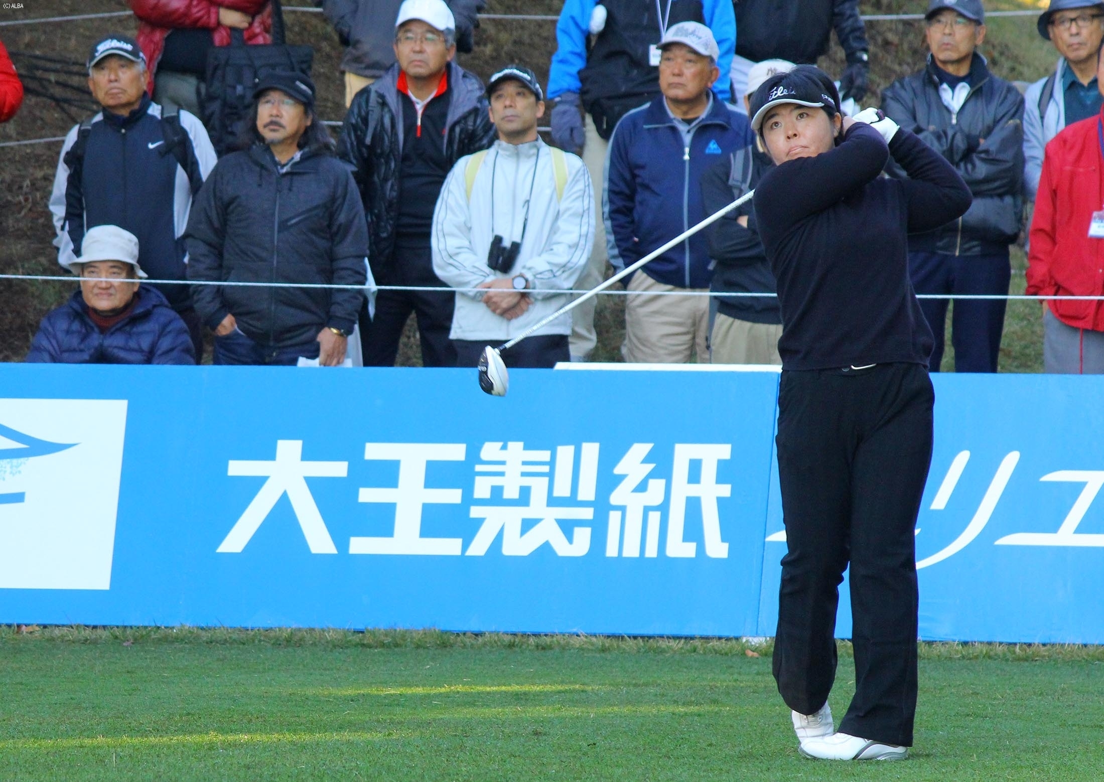 不動は71位タイで予選落ちに(撮影:ALBA)
