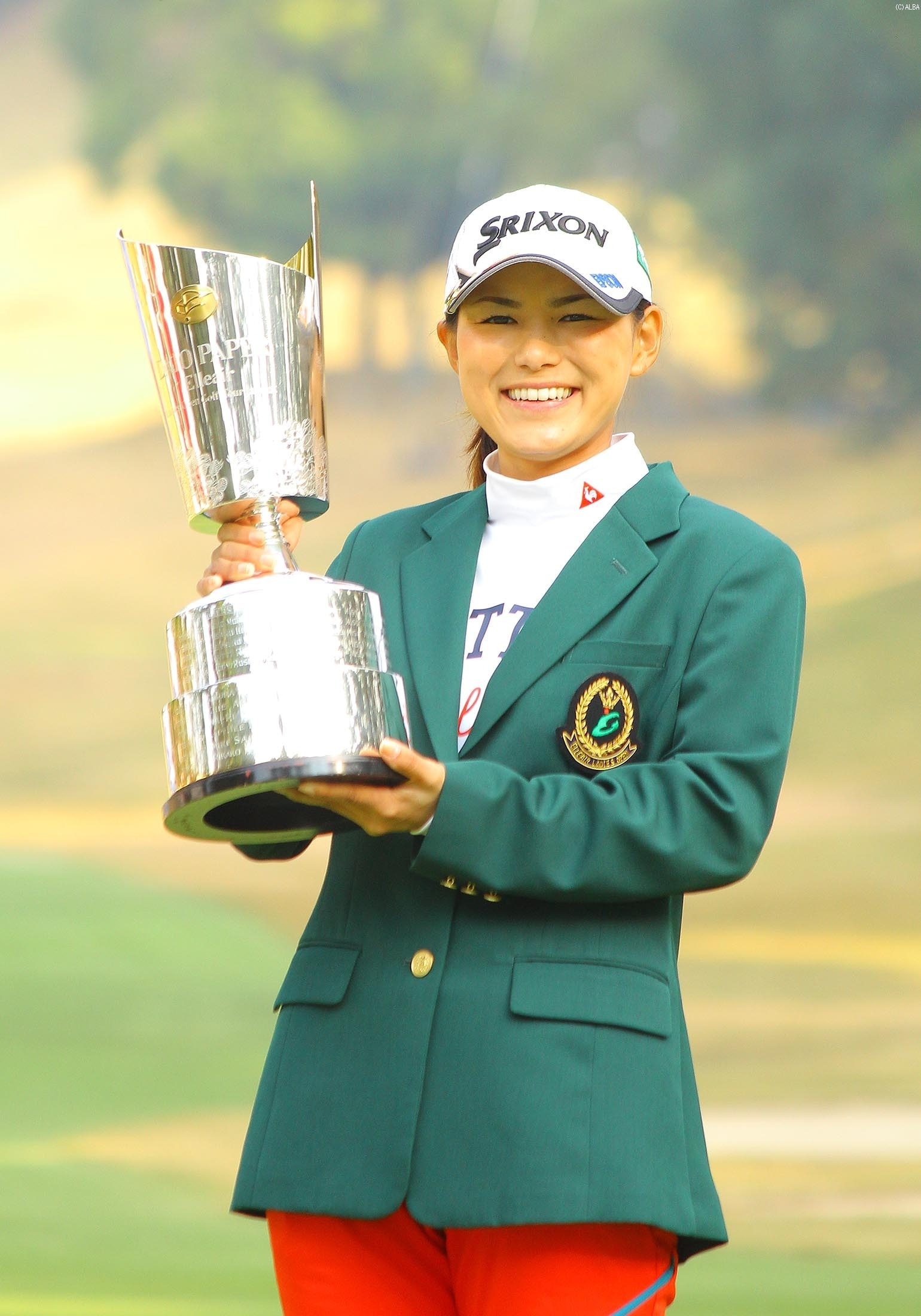 渡米前に今季初優勝！（撮影：ＡＬＢＡ）