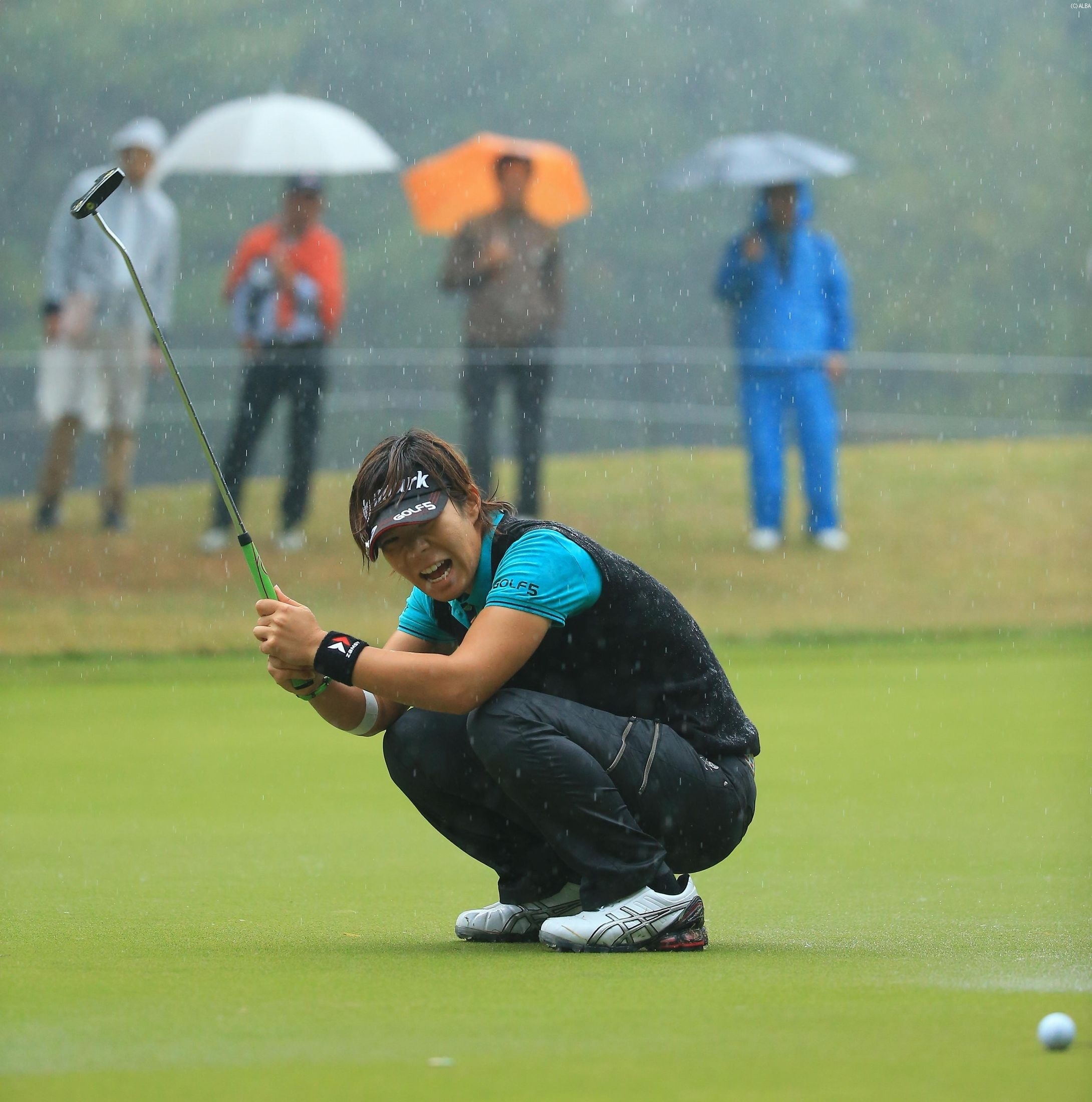 穴井詩、悲願の初優勝が遠かった（撮影：米山聡明）
