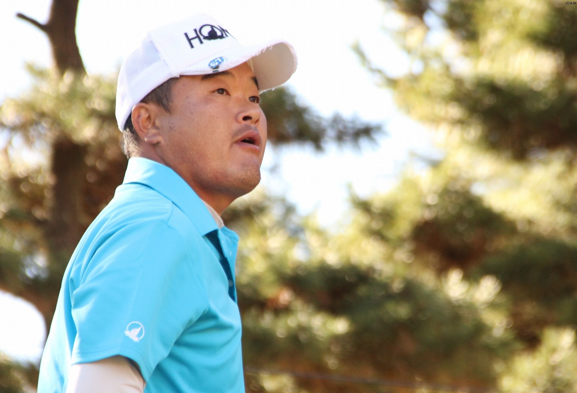 小田孔明、スコアを落とし1打差の4位Tに後退(撮影:ALBA)