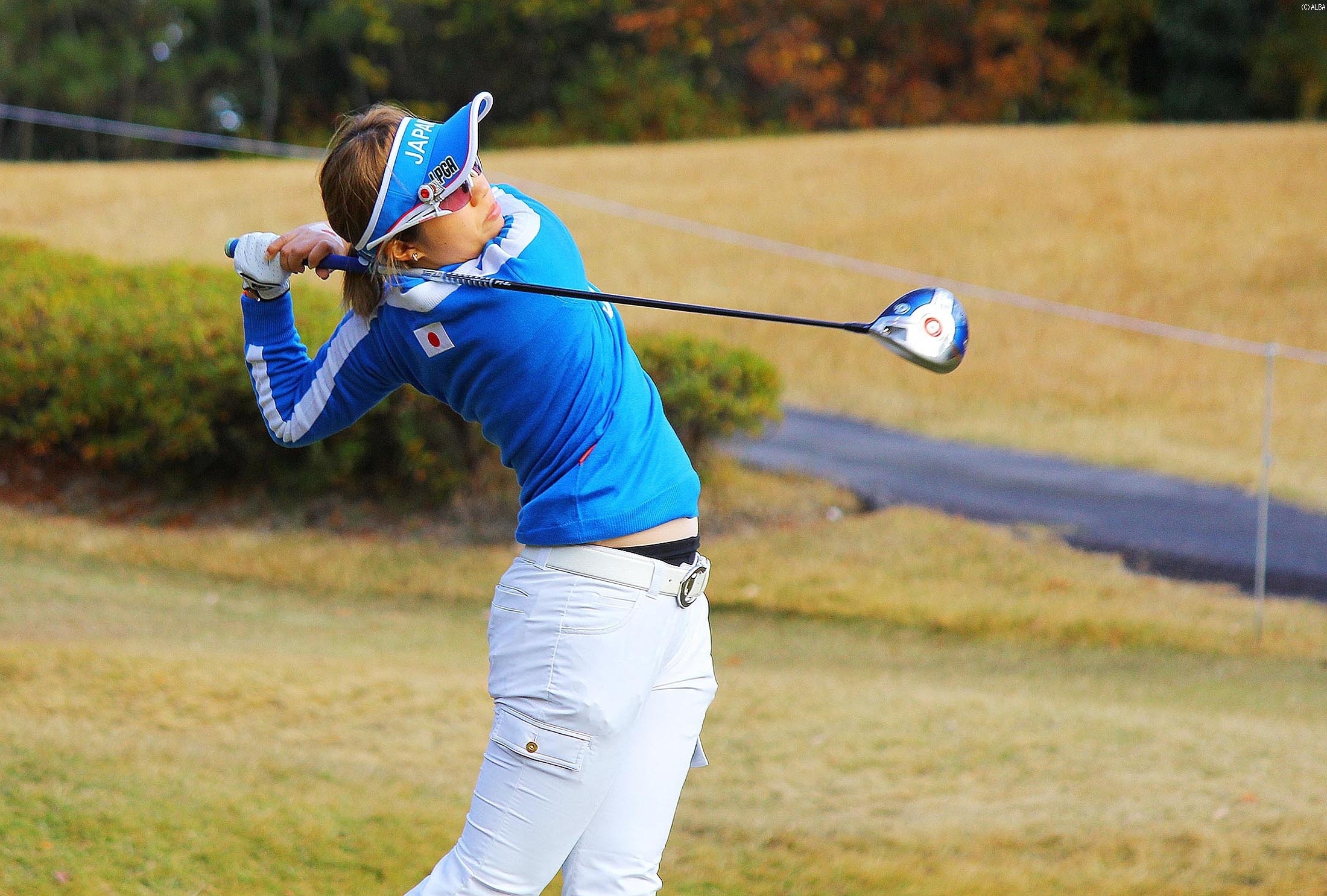 貴重な1勝を挙げた大江香織！（撮影：ＡＬＢＡ）