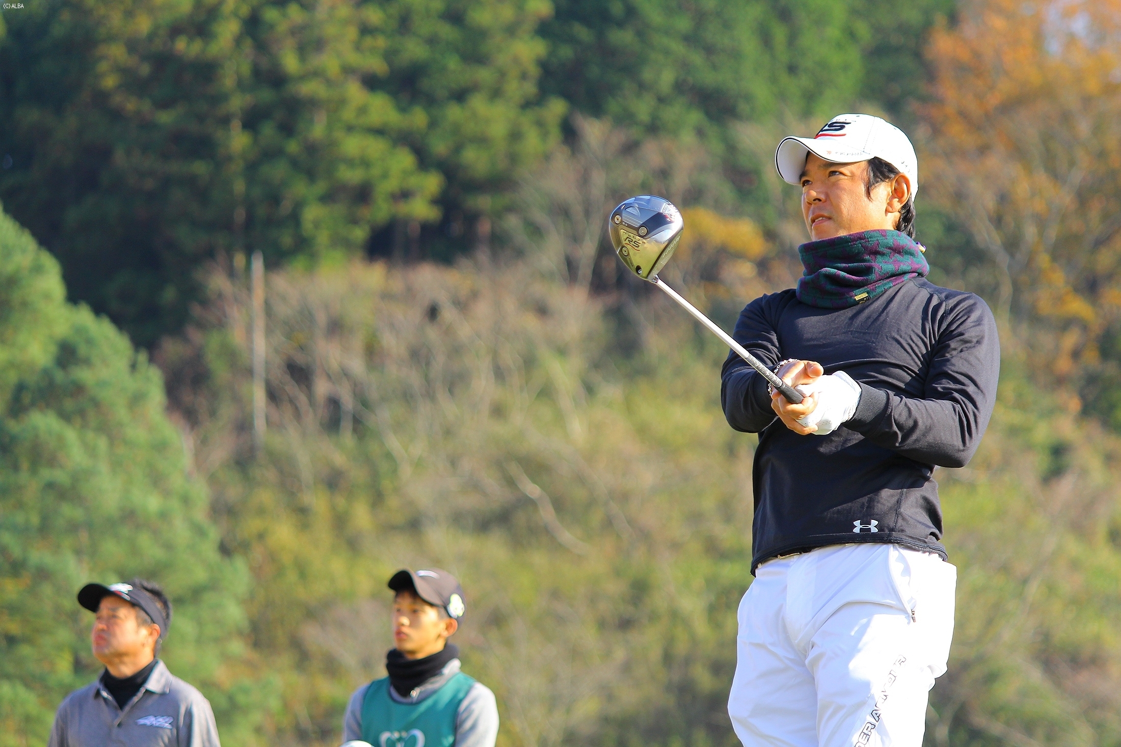 決勝ラウンドに駒を進めた矢野東（撮影：ＡＬＢＡ）