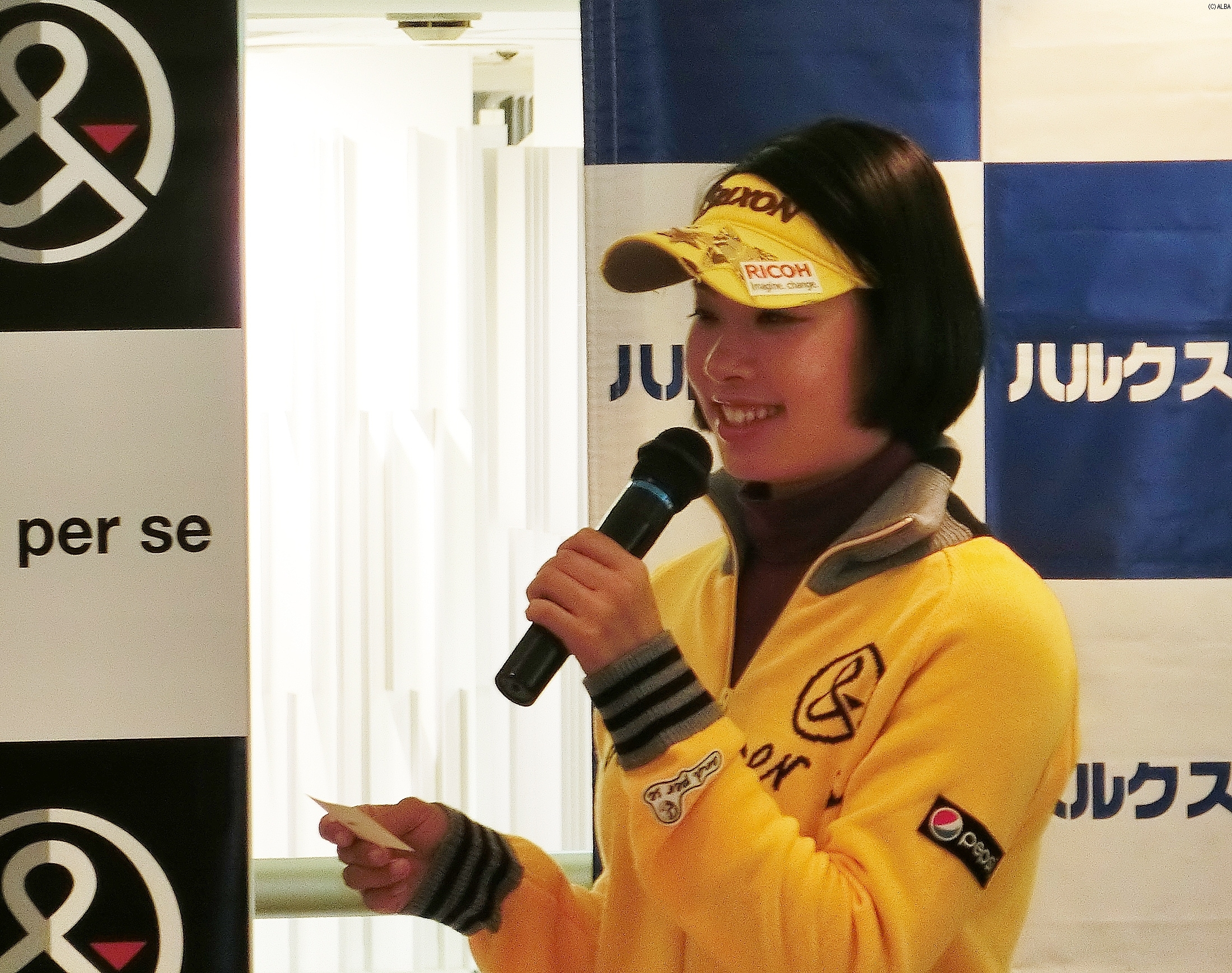 小田急百貨店ハルクでトークショーを行った森田理香子（撮影：ＡＬＢＡ）