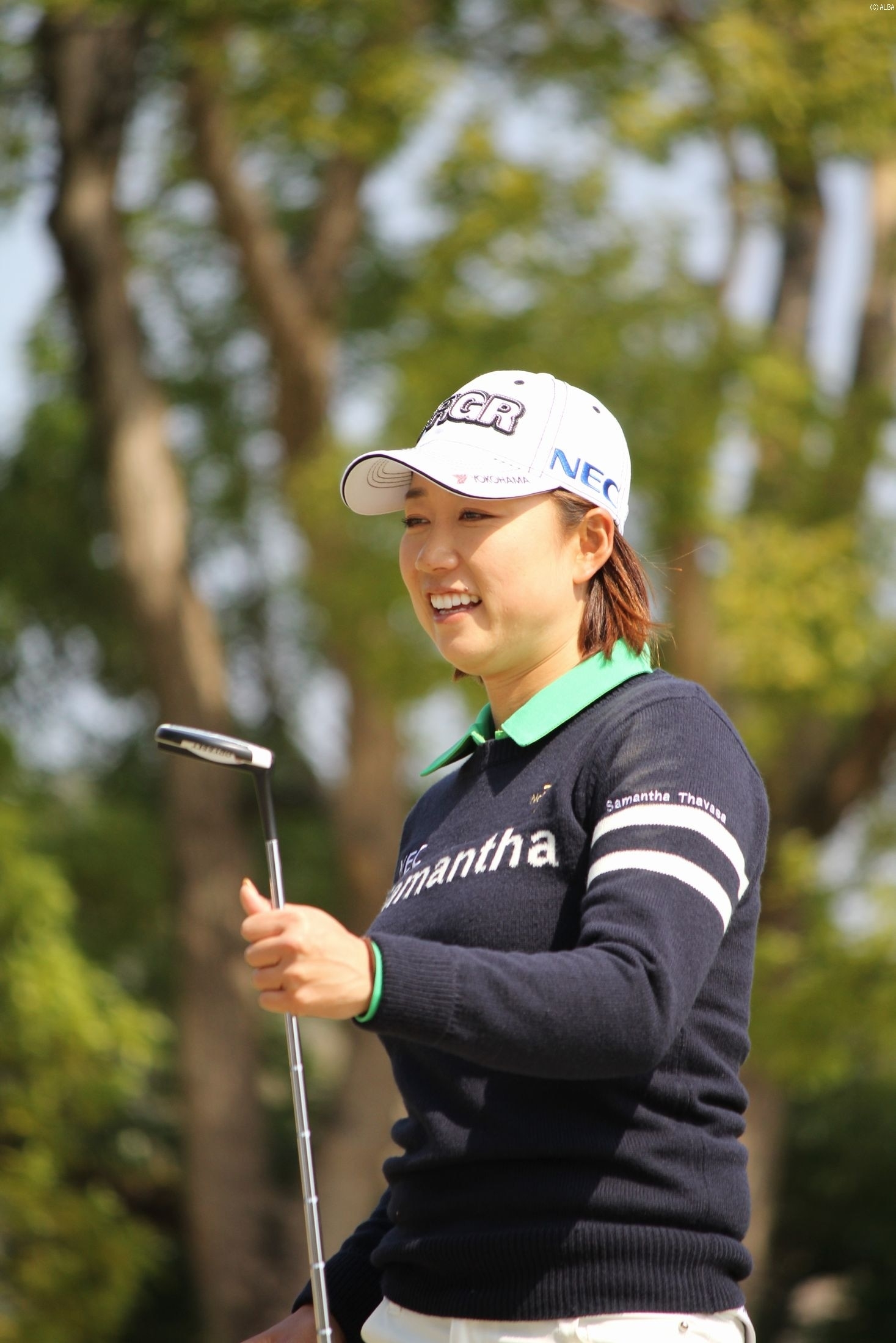 原江里菜、ホステス大会で悲願の2勝目なるか！？（撮影：ＡＬＢＡ）