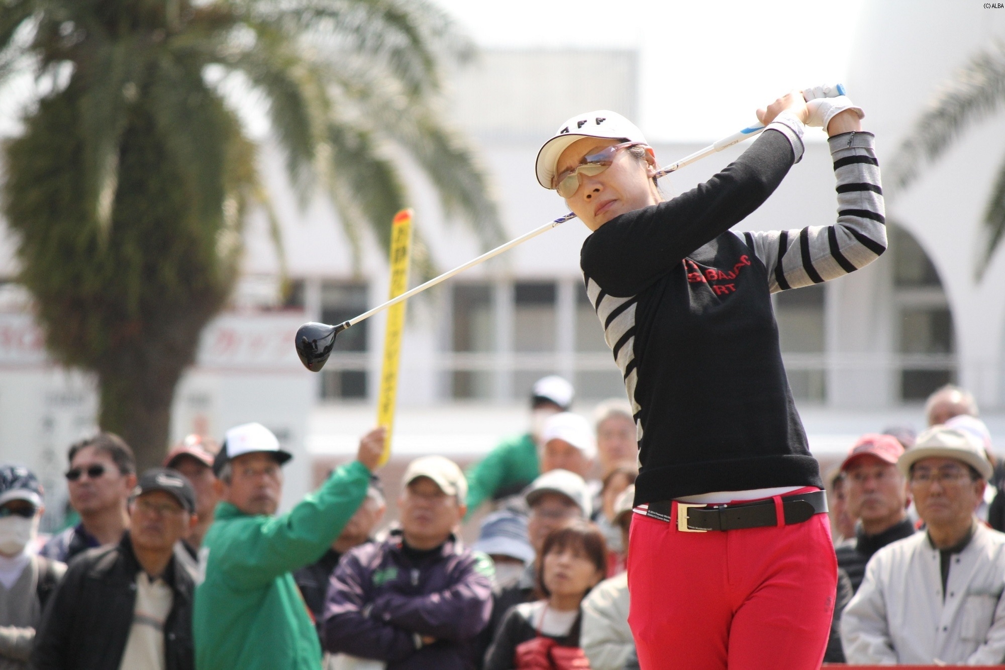 3年ぶりの優勝で賞金ランクも2位に浮上！（撮影：ＡＬＢＡ）