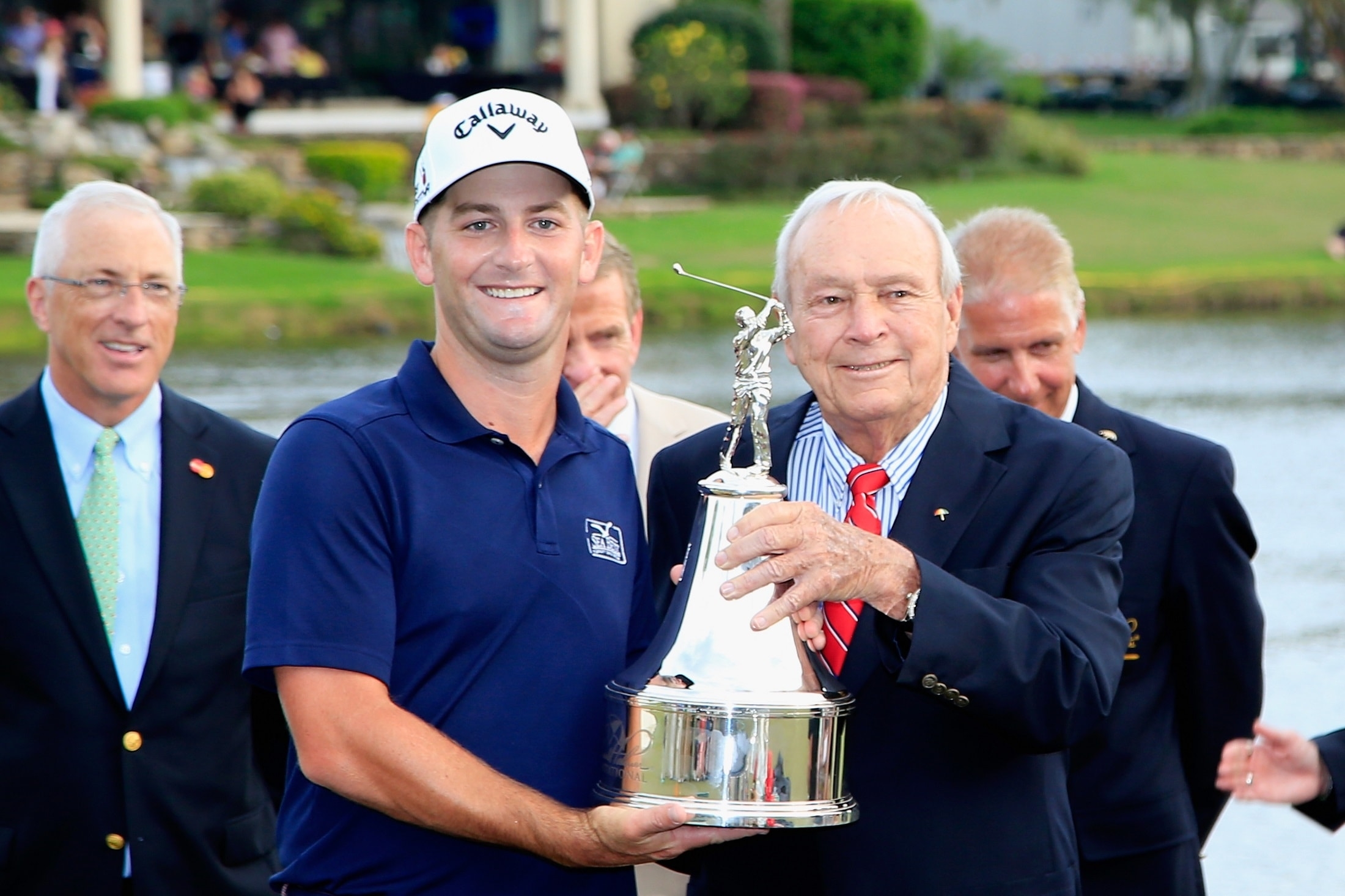 連覇を果たしたマット・エブリー。世界ランク96位の彼の逆転勝利は米ツアー戦国時代の象徴か (Photo by Michael Cohen/Getty Images)