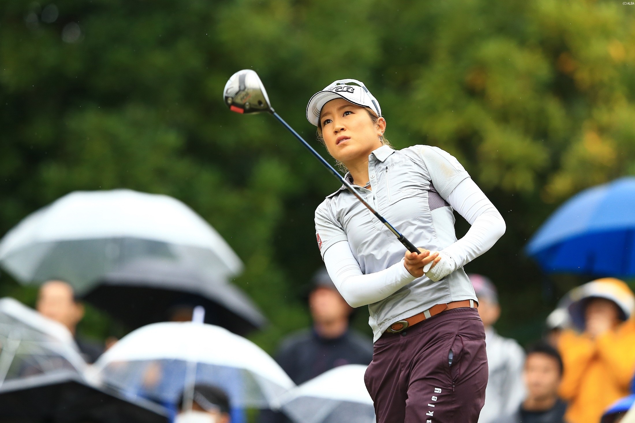 藤本麻子、あと一歩まで迫った2勝目が手からスルリとこぼれた…(撮影:岩本芳弘)