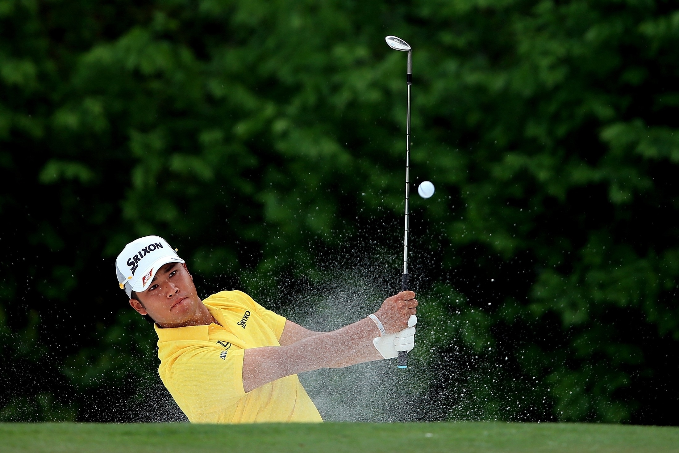 2日目に2つスコアを伸ばし決勝ラウンド進出を決めた松山英樹(Photo by David Cannon/Getty Images)
