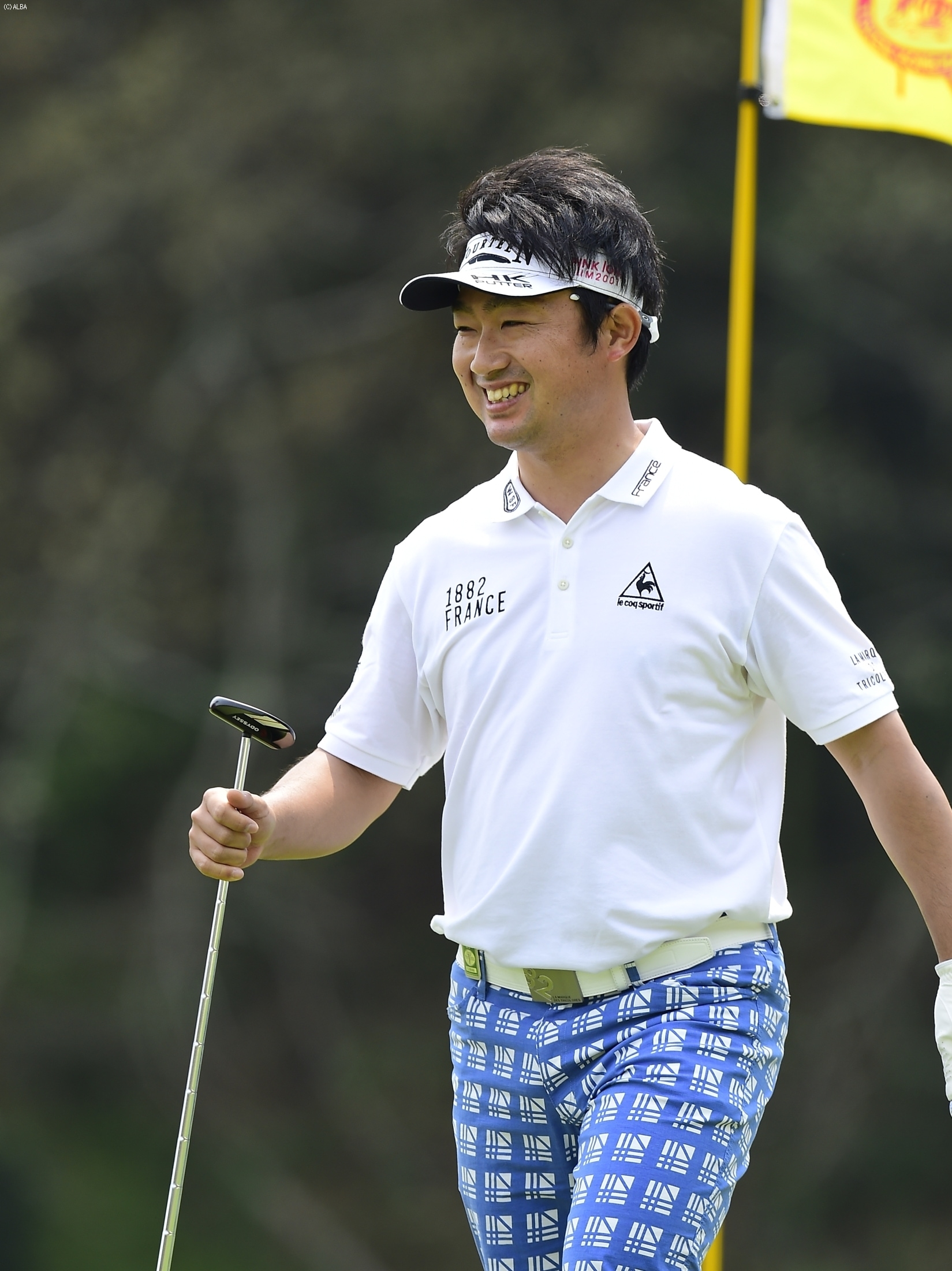 7アンダースタートを決めた市原弘大 悲願の初優勝へ今年は届くか（撮影：上山敬太）