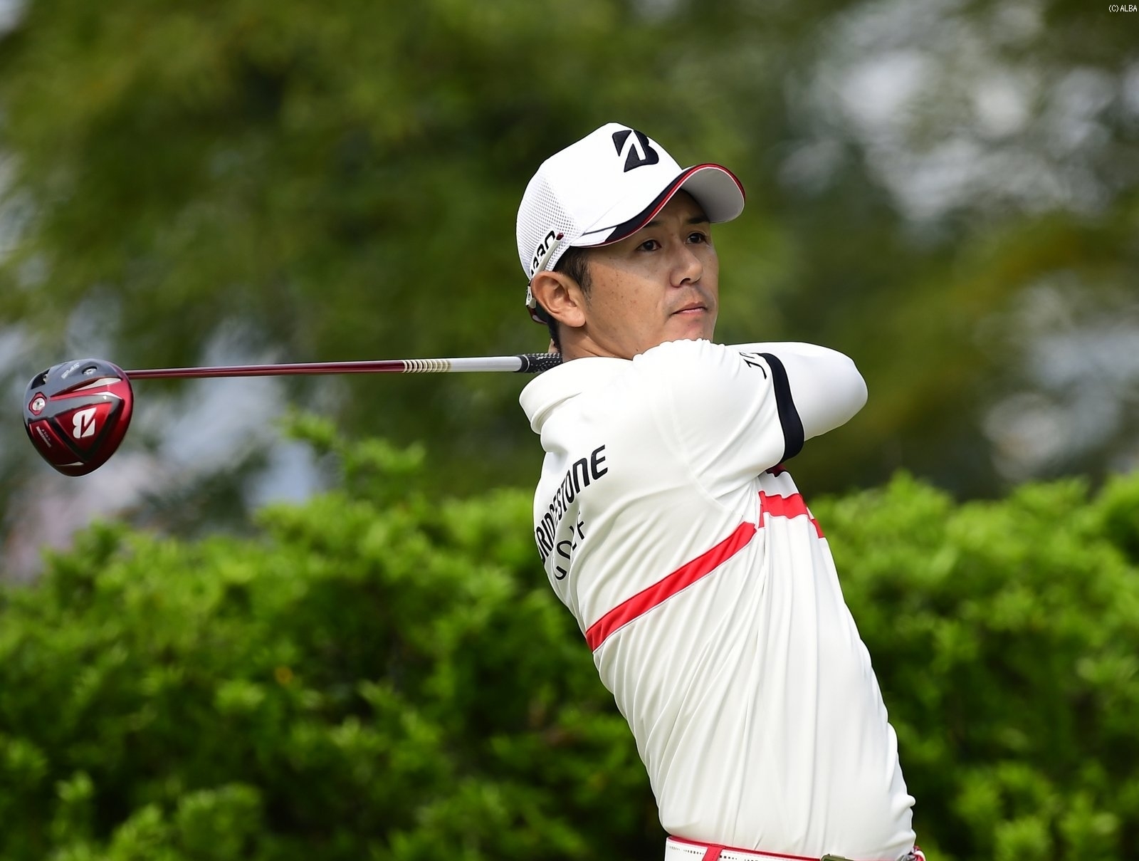 近藤共弘は長いオフで感覚が遠のきながらも2打差3位タイ発進（撮影：上山敬太）
