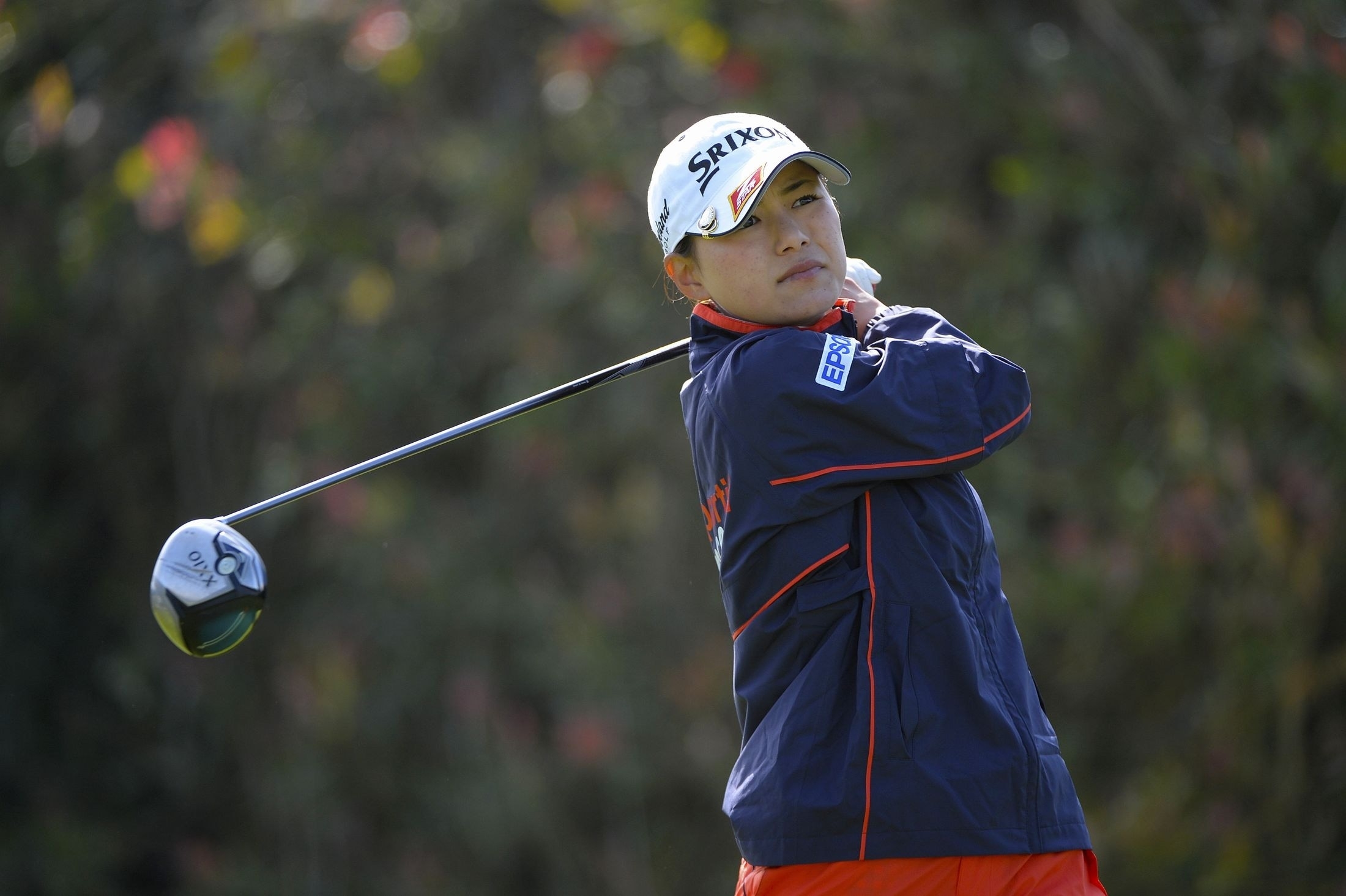 マンデーから出場で日本勢トップにつけた横峯さくら！(Photo by Robert Laberge/Getty Images)