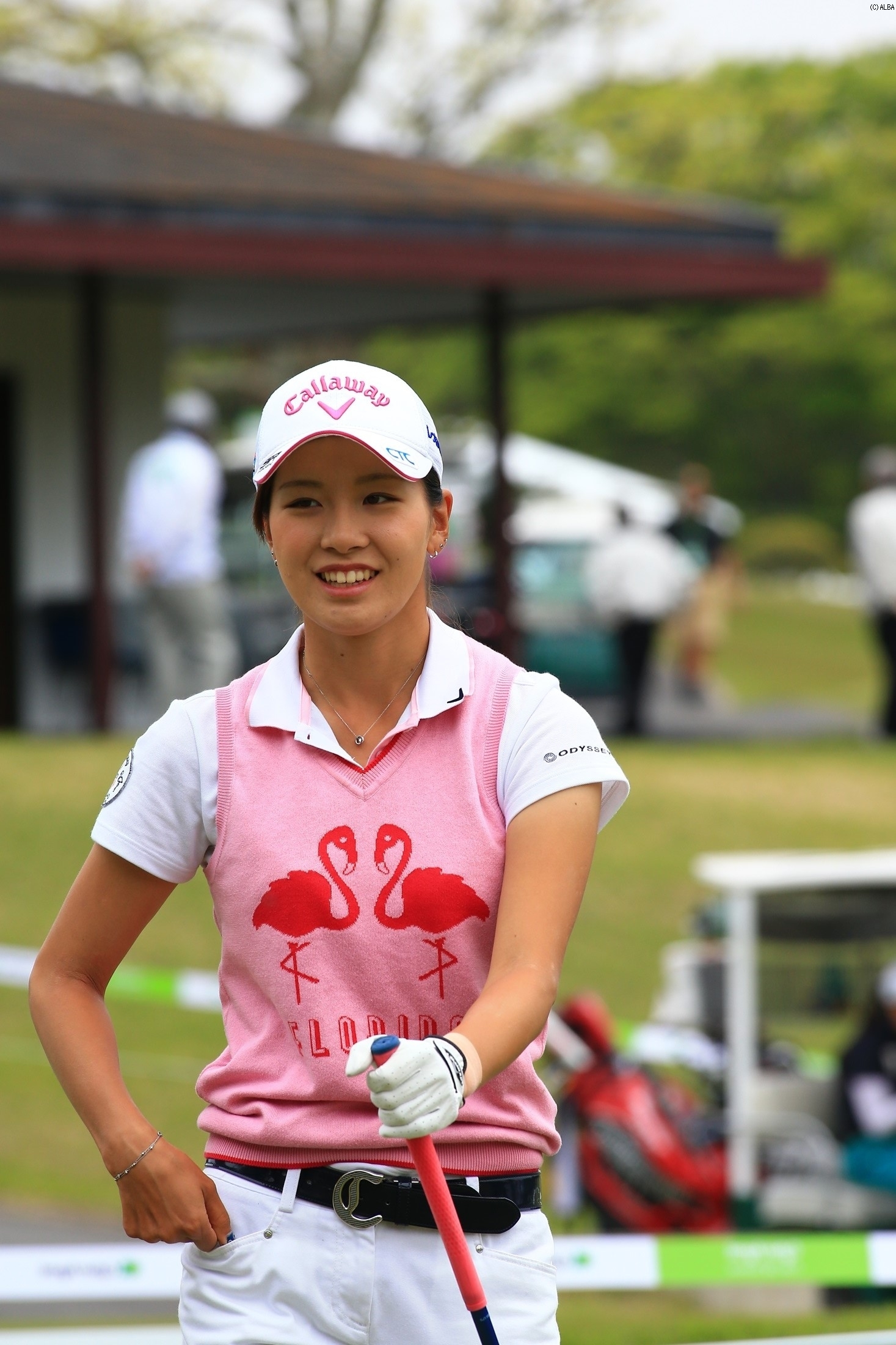 [一から予選突破へ向けて頑張ります」と気持ちを引き締めた藤田光里（撮影：和田彭郎）