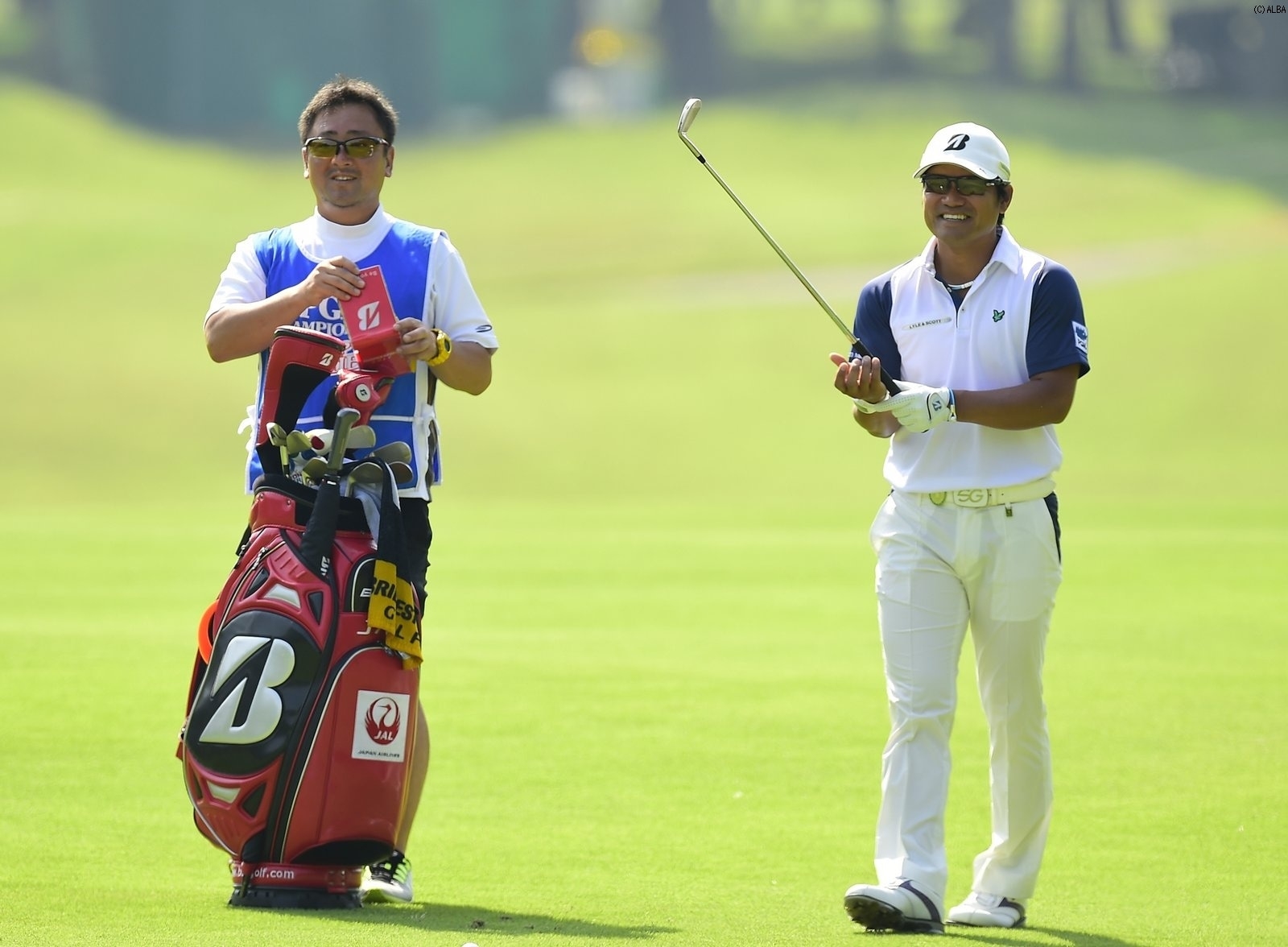 優作はメジャー大会で今年初の予選通過。1アンダースタートながら5つ伸ばし、11位タイ浮上（撮影：上山敬太）