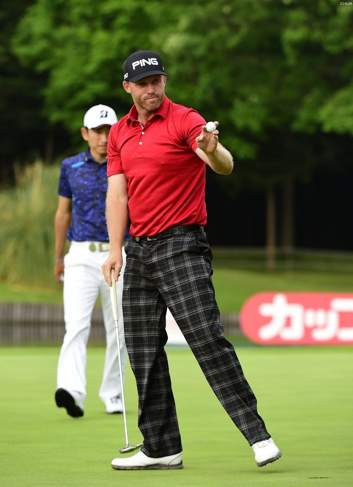 独走状態のA・ブランド！大会記録で優勝なるか？（撮影：上山敬太）