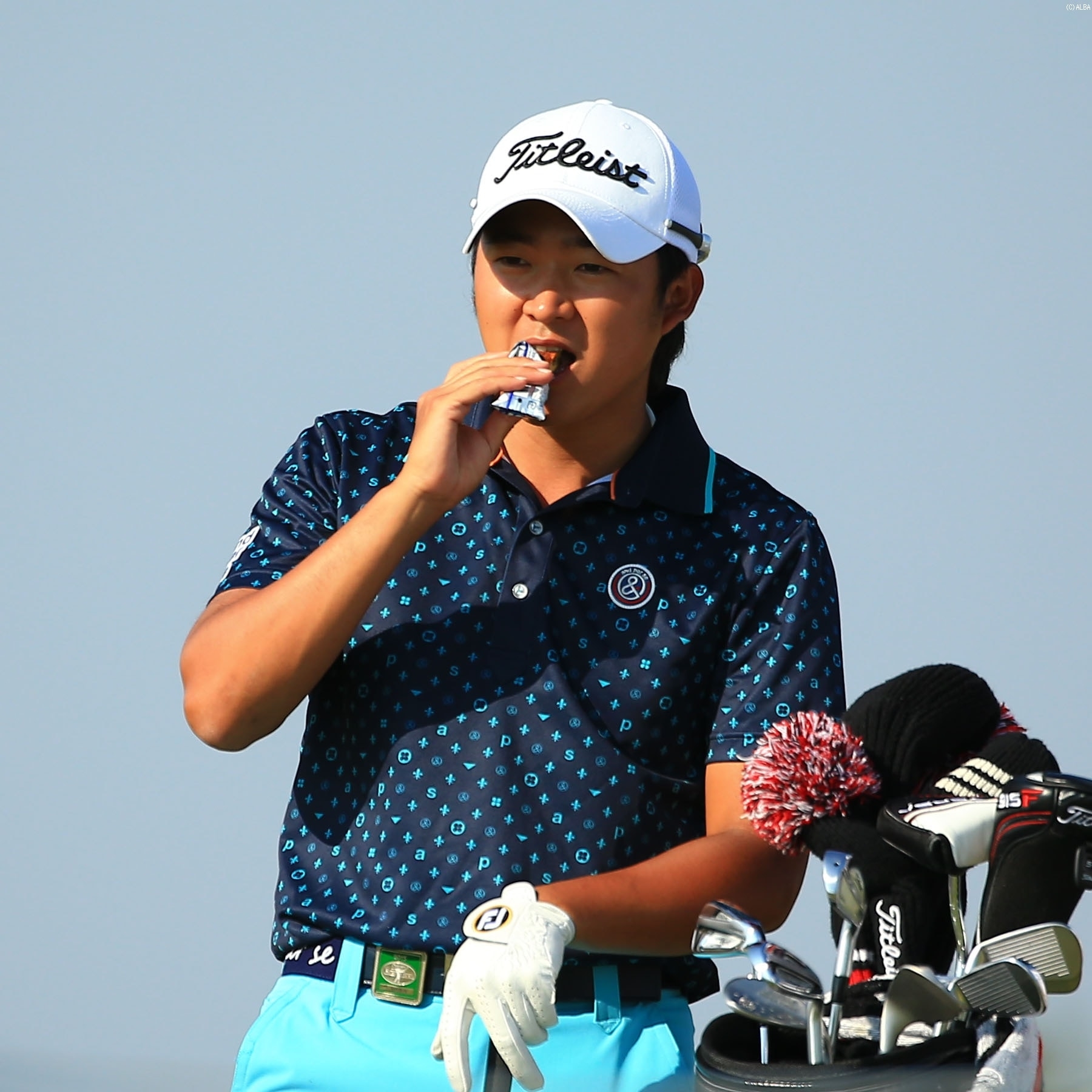 チャレンジツアーの賞金王が躍進、首位に並び決勝Rへ進出（撮影：米山聡明）