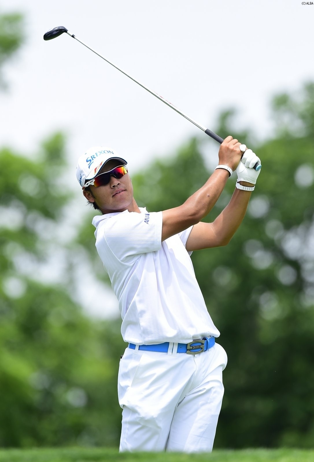 松山、フェデックスポイントランキングは9位に（撮影：上山敬太）