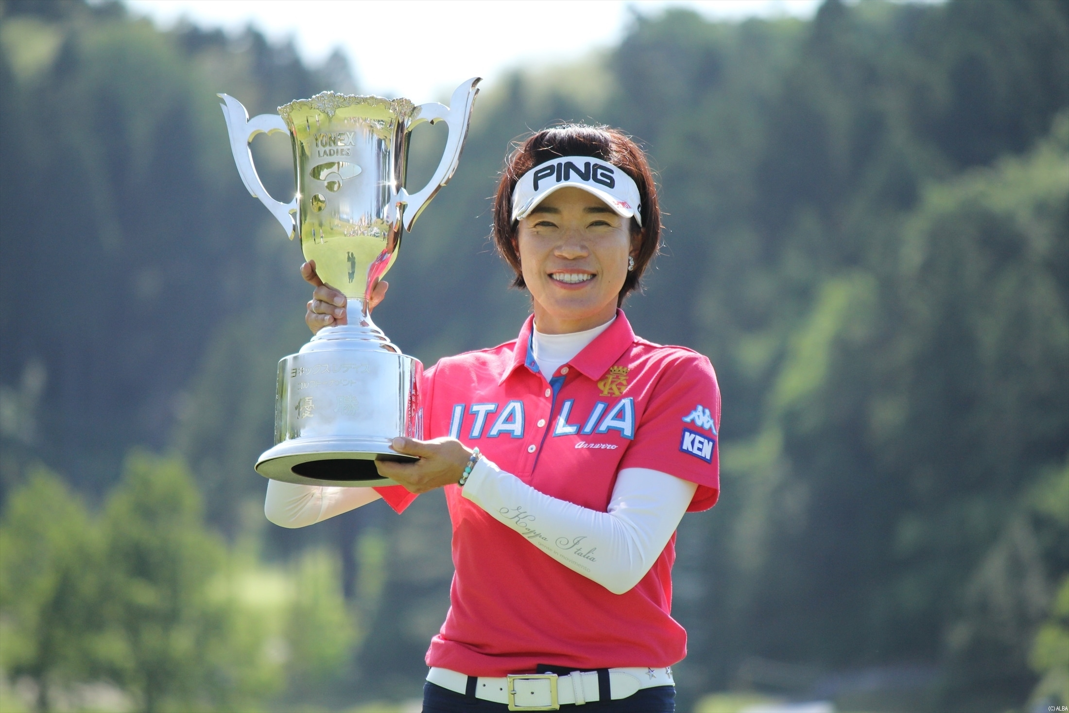 世界ランキング10ランクアップ!日本人最上位に返り咲いた大山志保(撮影:ALBA)