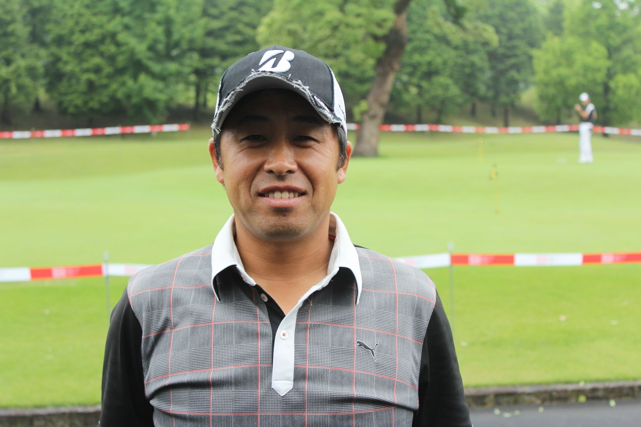 パット復調で首位発進を決めた岩本高志！（写真提供：JGTO）
