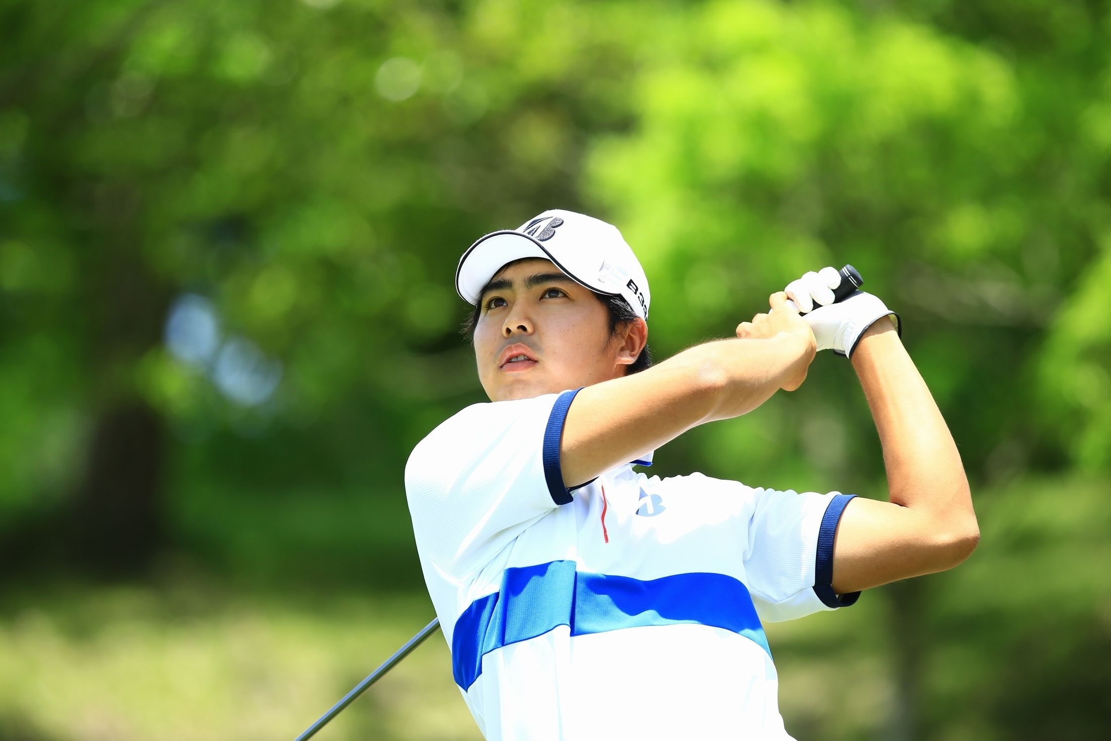 悲願の初優勝を目指す宇佐美！（写真提供：JGTO）