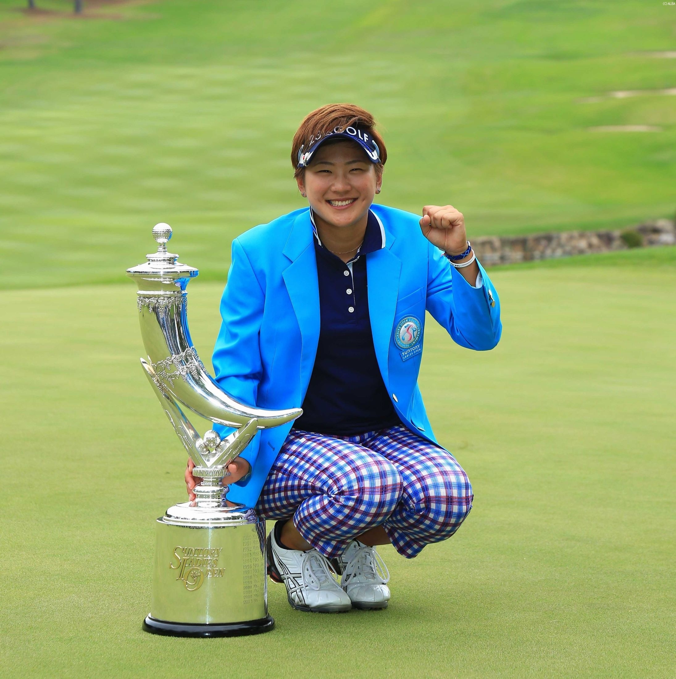 成田美寿々、自らの手で全英リコーの出場権を獲得!(撮影:米山聡明)