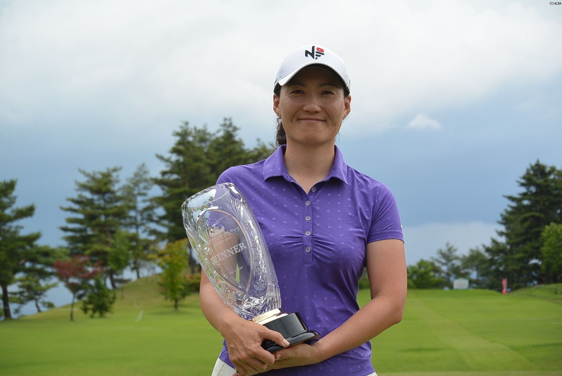 ブラジル代表入りを目指すマリア・イイダ！（写真提供：LPGA）