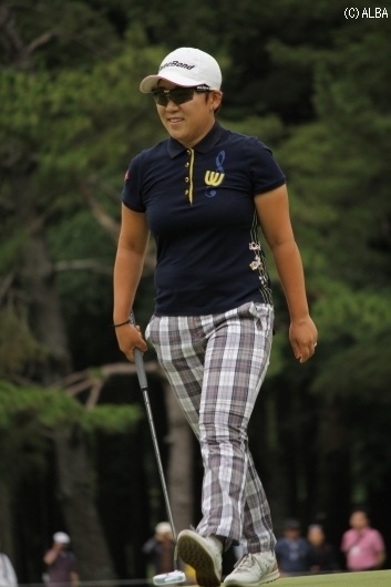 申ジエ、逆転で大会連覇!今季2勝目(撮影:ALBA)