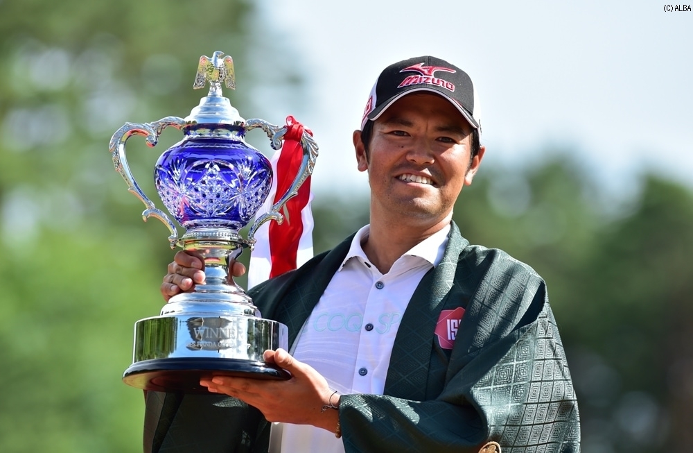 3年ぶり優勝を挙げた武藤俊憲！（撮影：岩井康博）