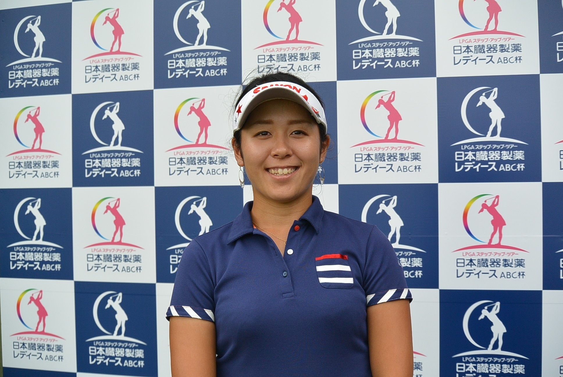 首位発進を決めた小竹＜提供：LPGA＞