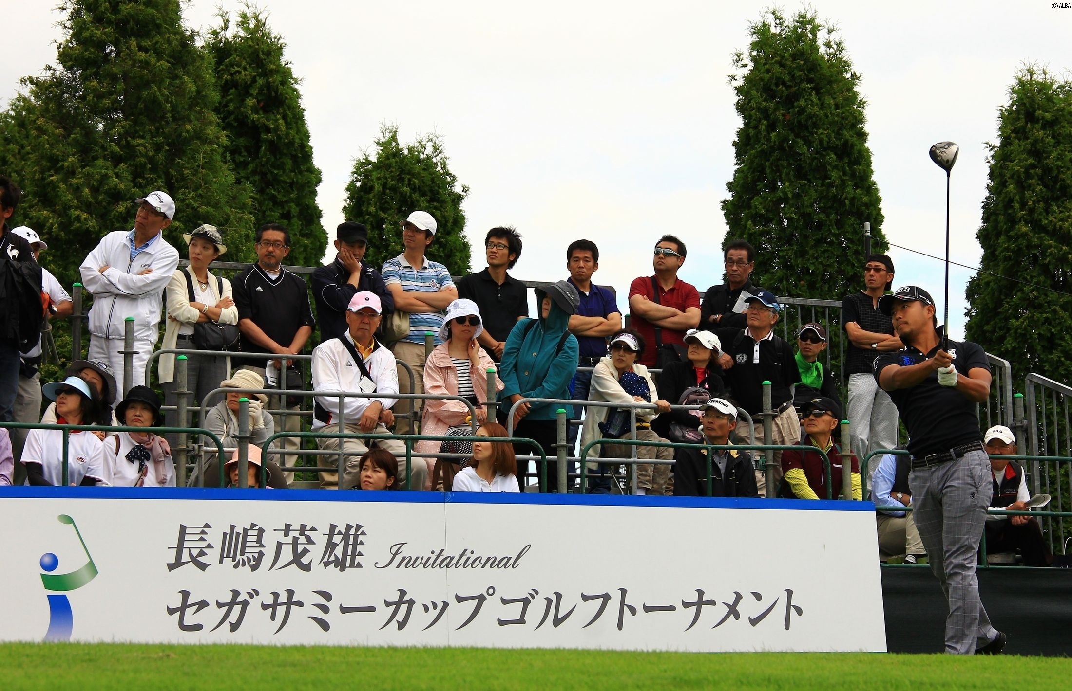 初日2打差の4位タイにつけた小平智（撮影：ＡＬＢＡ）