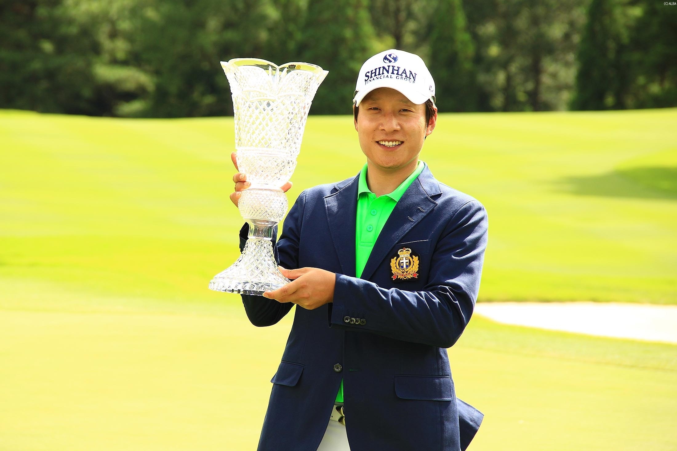 キム・キョンテ、逆転で今季2勝目！（撮影：ＡＬＢＡ）