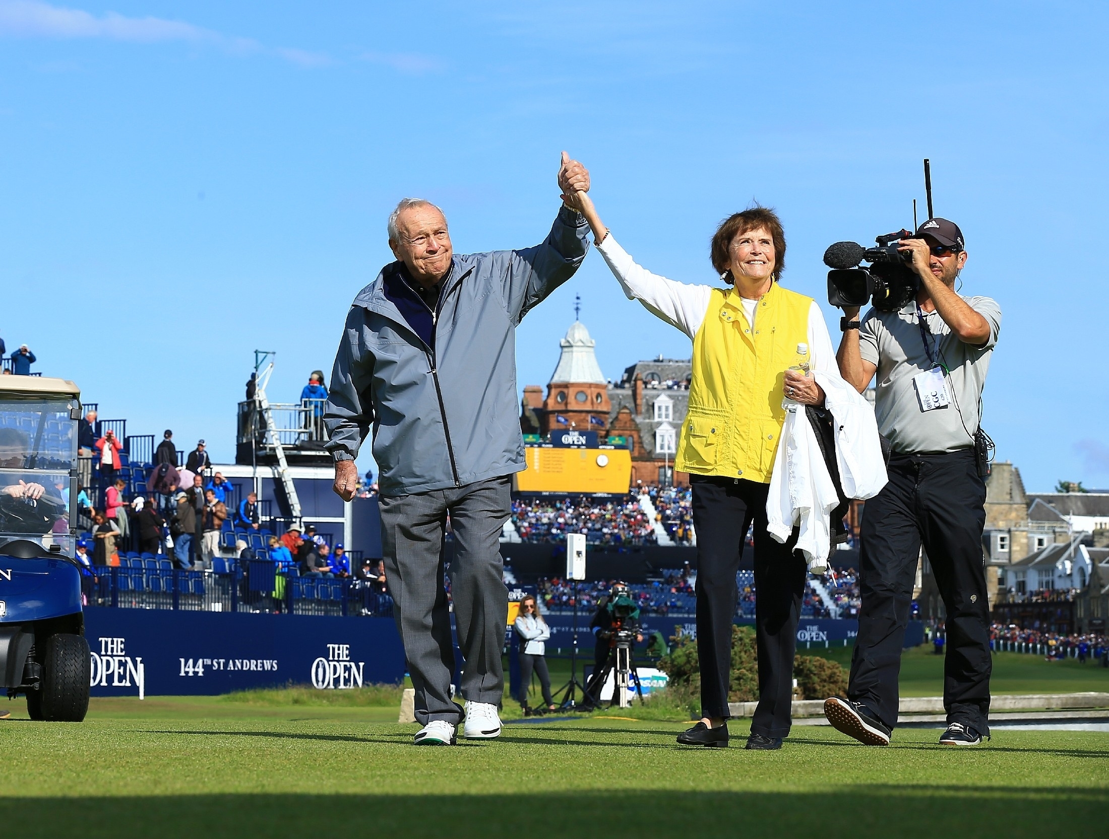 パーマーが主将として率いるグループが優勝を果たした！（撮影：岩本芳弘）