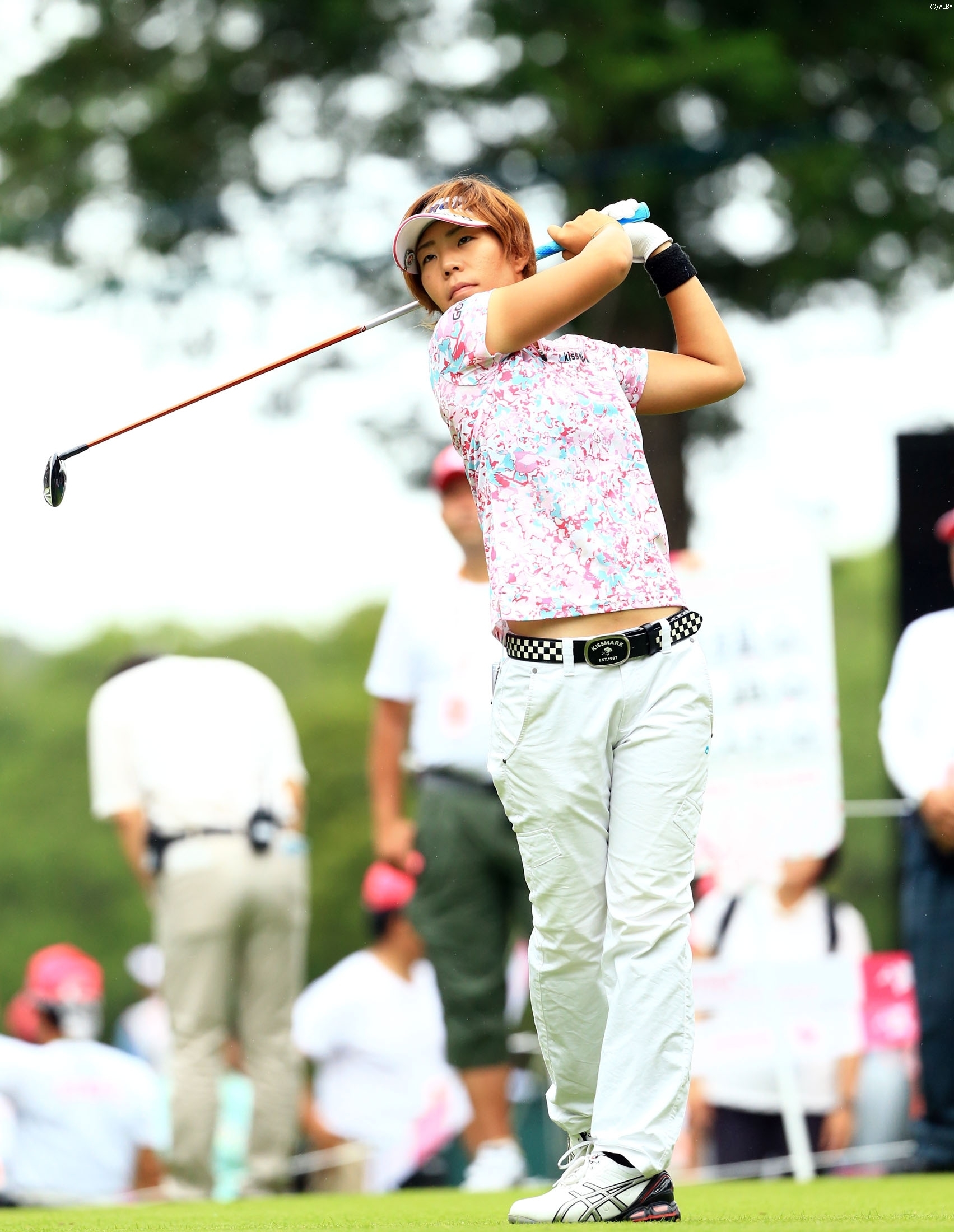 全米女子オープンの悔しさに発奮し好スタート！（撮影：福田文平）