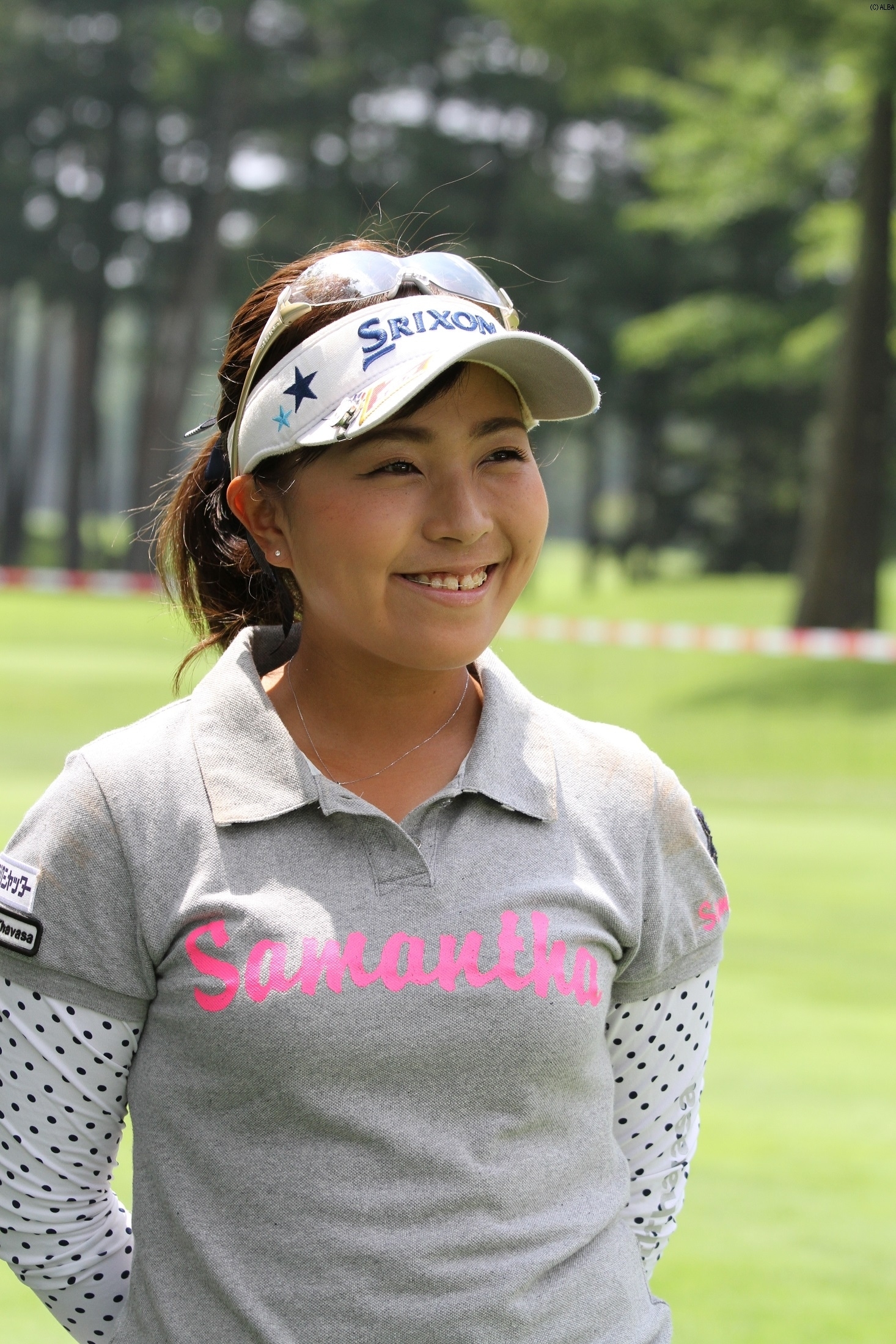 現在賞金ランク50位の青木瀬令奈は、3試合あった4日間大会で結果を出せたという成功体験が後半戦への自信になっているという